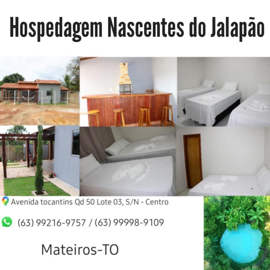 Hospedagem Nascentes Do Jalapao マテイロス エクステリア 写真